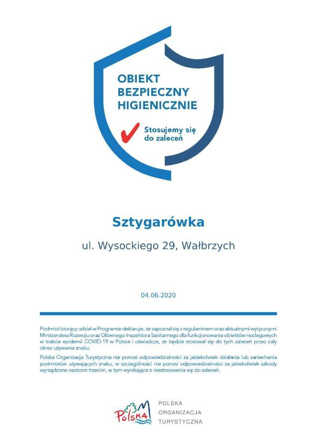 Pokoje Goscinne Stara Kopalnia Wałbrzych Buitenkant foto